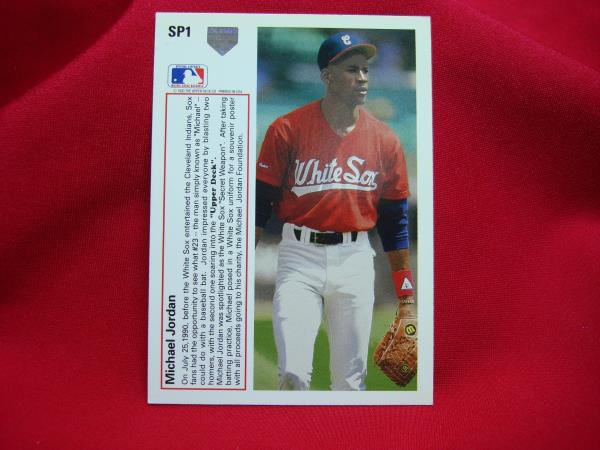 1991 UPPER DECK BASEBALL MICHAEL JORDAN'S BASEBALL ROOKIE