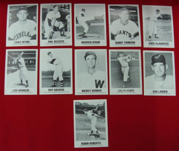 1977 TCMA RENATA GALASSO BASEBALL CARD LOT 29 DIFFERENT MANTLE MAYS ...