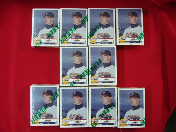 10- 1993 CAROLINA LEAGUE ALL-STAR GAME FLEER PROCARDS MiLB CARD SETS ...